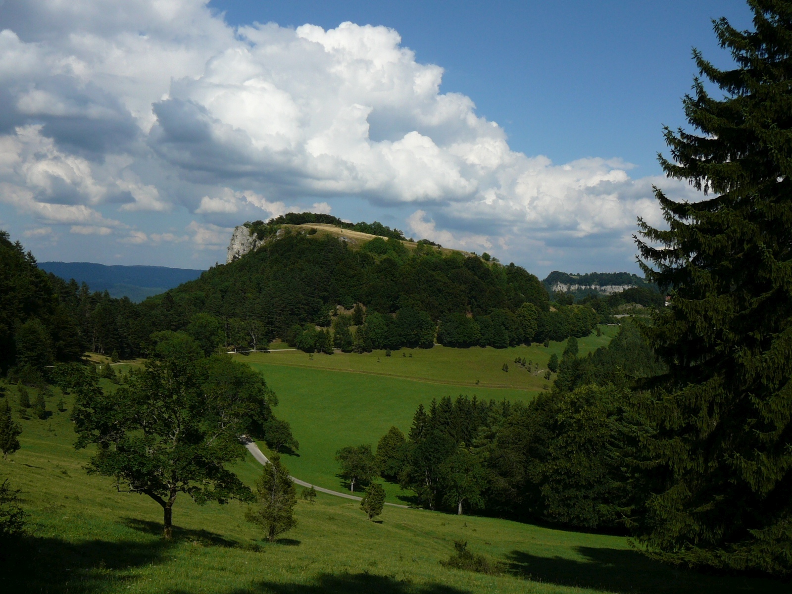 Highlands in Southern Germany